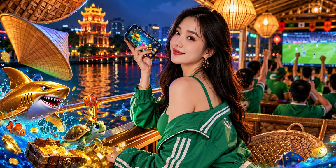 Người dùng Hà Nội đặt cược casino trực tuyến qua điện thoại với nón lá truyền thống
