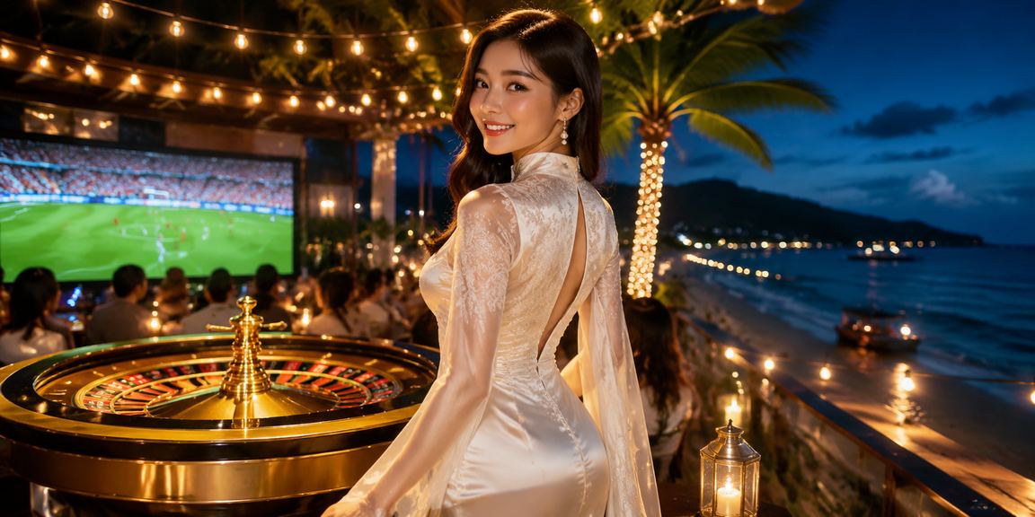 Chơi roulette tại Phú Quốc trong trang phục áo dài truyền thống